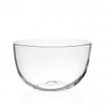 Whitney Deep Bowl 11\ Color 	Clear
Dimensions 	11\ / 28cm
Material 	Handmade Glass
Pattern 	Whitney